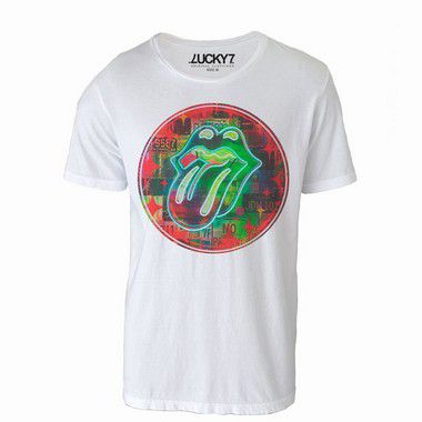 Camiseta Gola Básica - Neon Rolling LIQUIDAÇÃO