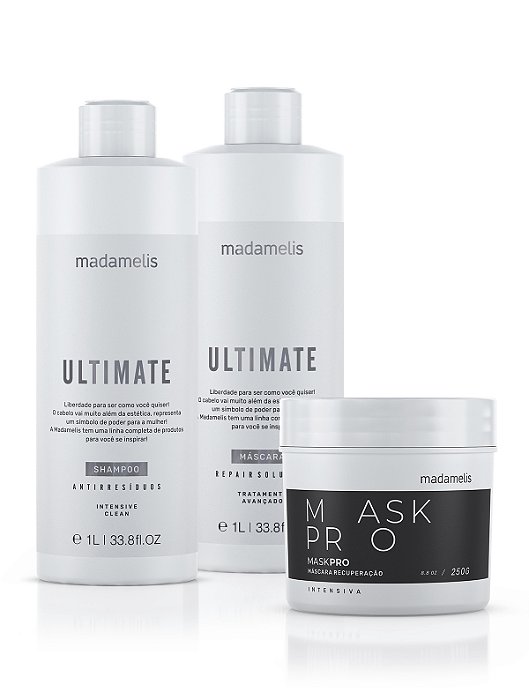 KIT ULTIMATE 1L + MASK PRO 250G MADAMELIS