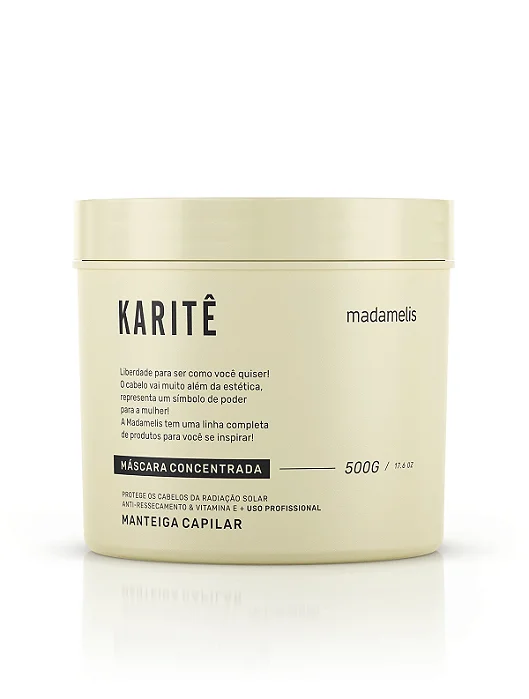 MÁSCARA MANTEIGA DE KARITÊ - 500G
