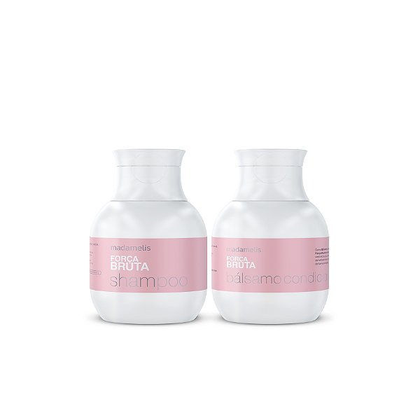 KIT DUO FORÇA BRUTA SHAMPOO 60ml + BÁLSAMO CONDICIONANTE 60ml