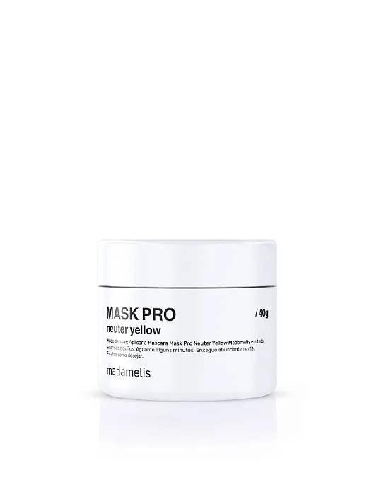 MASK PRO NEUTER YELLOW REDUTOR 40G MADAMELIS