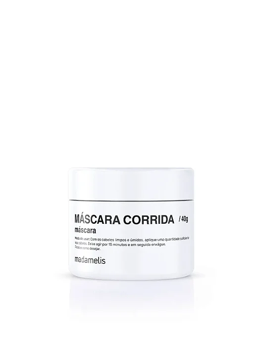 MÁSCARA CORRIDA ALTO IMPACTO 40G MADAMELIS