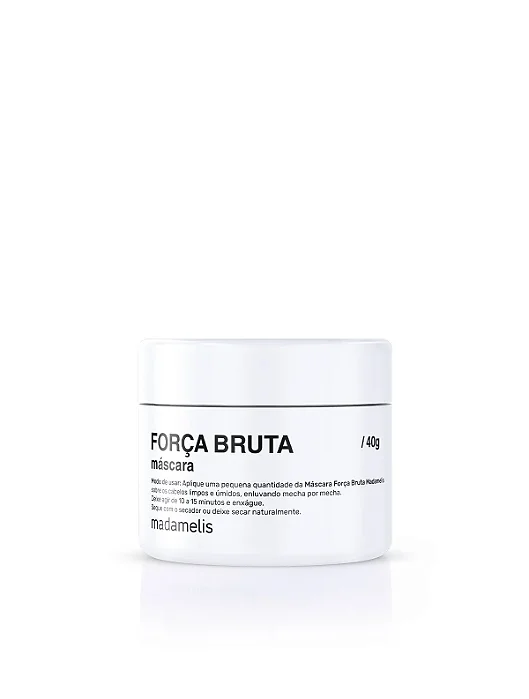 MÁSCARA FORÇA BRUTA 40G MADAMELIS