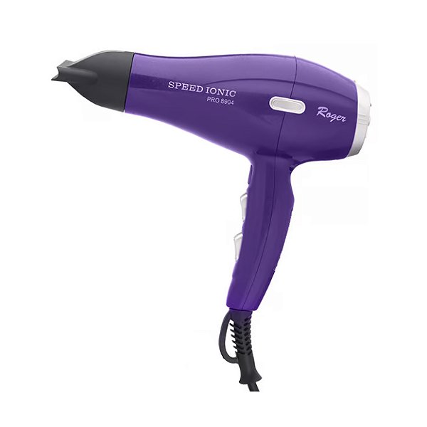 SECADOR DE CABELO ROGER SPEED IONIC PRO 8904 ROXO