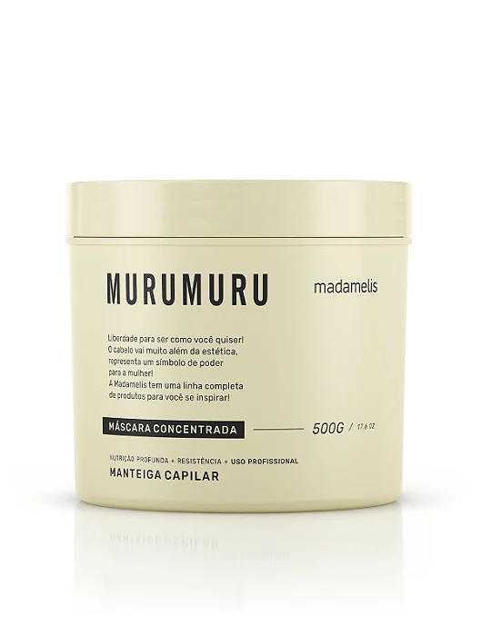 MÁSCARA MANTEIGA DE MURUMURU - 500G