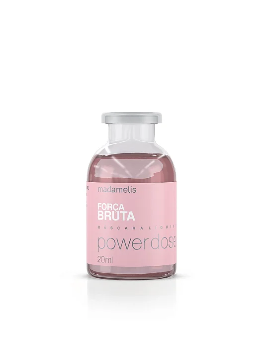 AMPOLA MADAMELIS FORÇA BRUTA MÁSCARA LÍQUIDA POWER DOSE 20ML