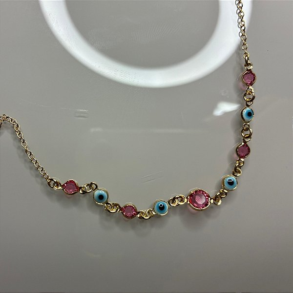 COLAR OLHO GREGO COLORS