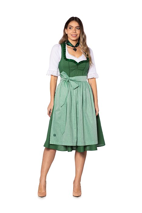 Vestido Verde Midi