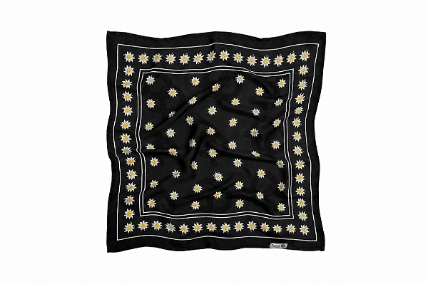 Lenço Edelweiss Preto