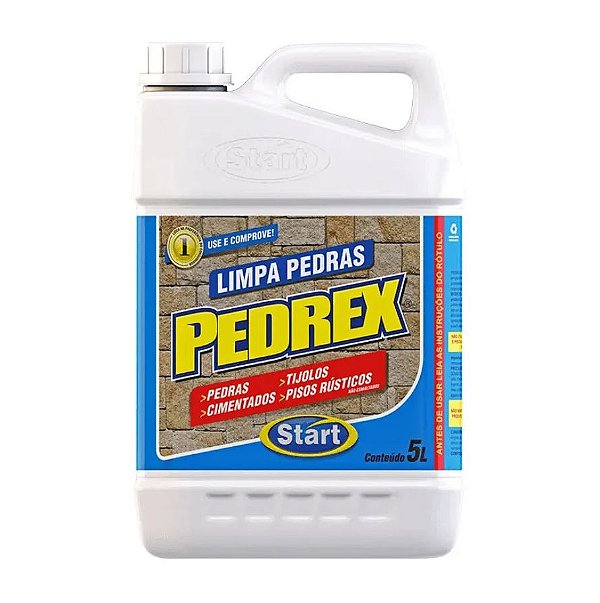 Limpa Pedras Concentrado Pedrex Start 5 Litros