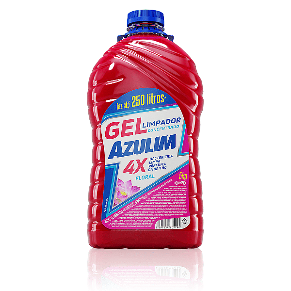 Limpador Gel Azulim Floral Start 5 Litros