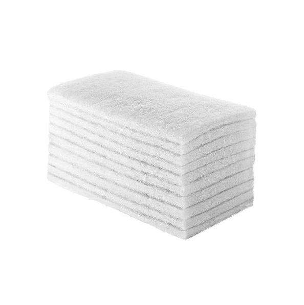 Fibra Branca Limpeza Uso Leve Bettanin 9504 Com 10 Unidades