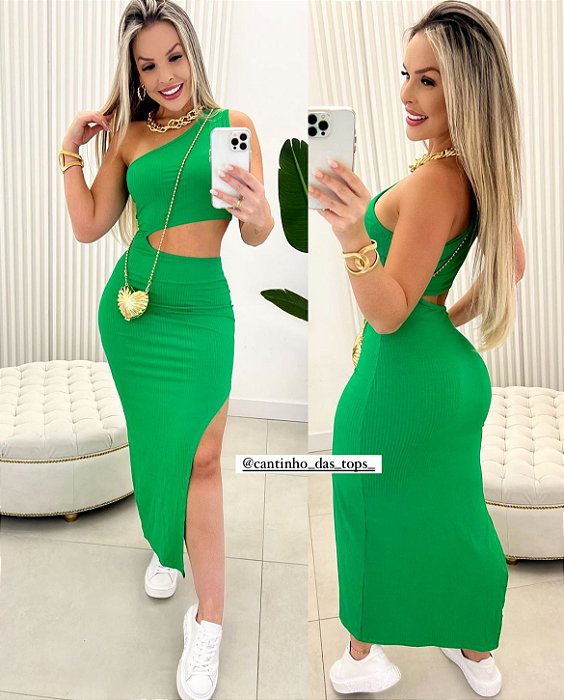 Vestido Canelado Raquel