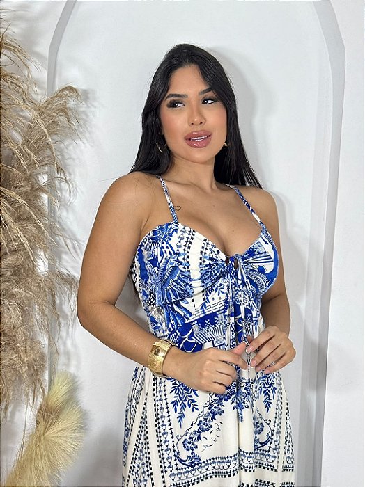Vestido Longo Carla - Tamanho Único
