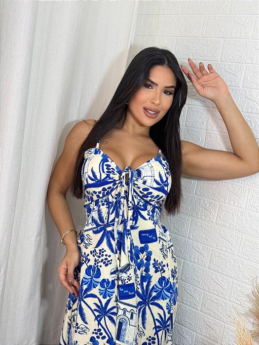 Vestido Longo Carla - Tamanho Único
