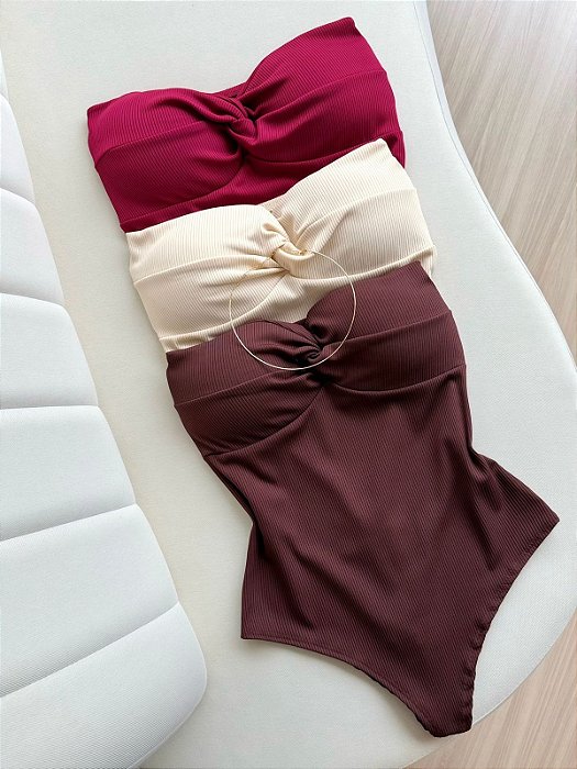 Body RIbaninha Thuany - Tamanho Único