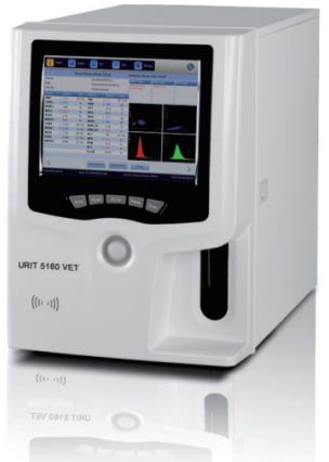 ANALISADOR HEMATOLÓGICO SEMI-AUTOMÁTICO DE 5 PARTES VET - URIT 5160