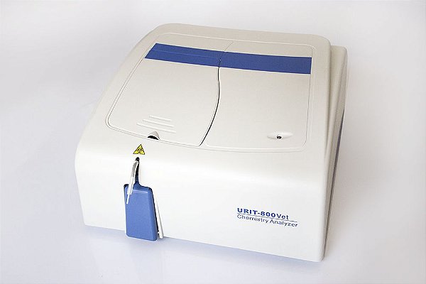 ANALISADOR SEMI-AUTOMÁTICO BIOQUÍMICO URIT 800 VET - LINHA VETERINÁRIA - MHLab