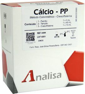 Reagente CÁLCIO - PP - MHLab
