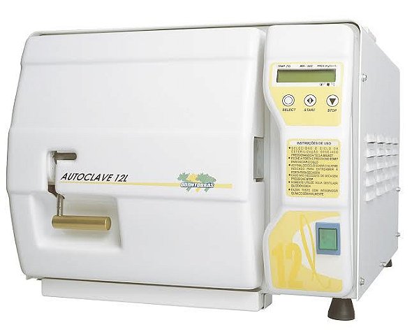 Autoclave: MK3000 12 L DIGITAL - 04 Ciclos - Odontobrás