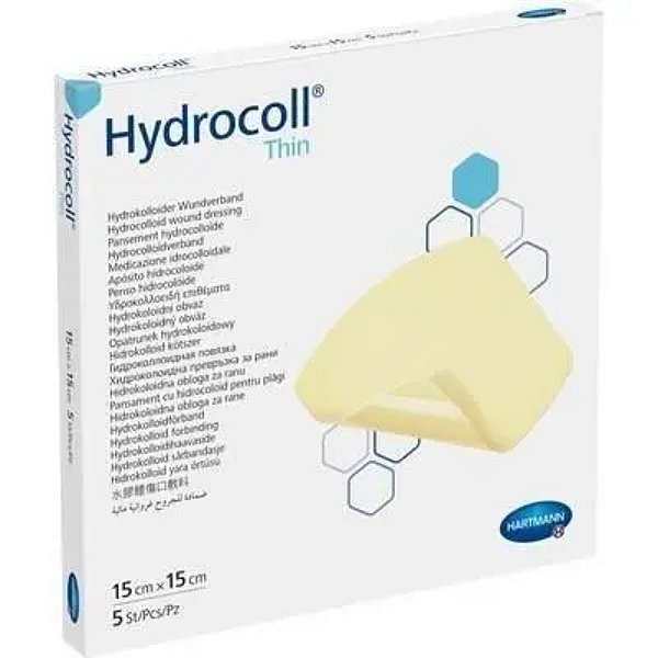 Curativo Hydrocoll Thin 15x15 cm  un - Caixa C/ 10 un -  Hartmann