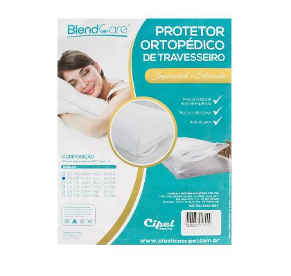 Protetor de Travesseiro Ortopédico Branco - Blend Care