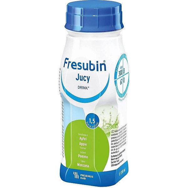 Fresubin Jucy Drink Maça 200ml - Fresenius