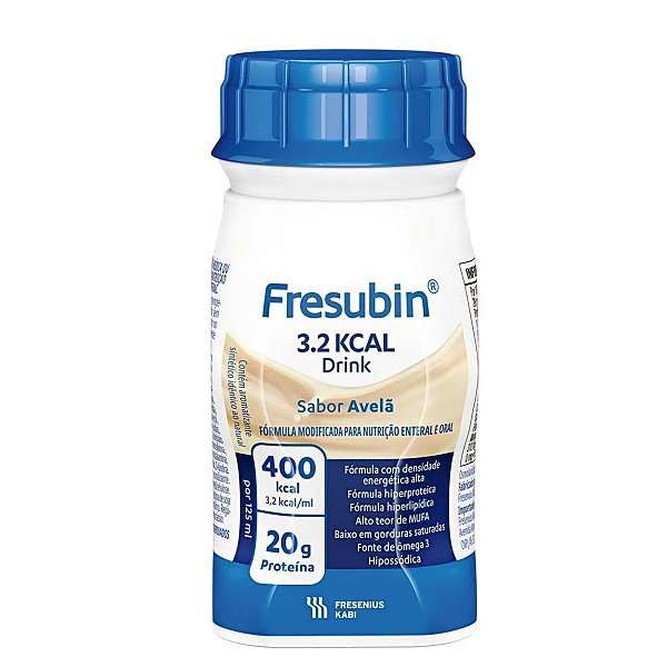 Fresubin 3.2 Kcal Drink Avelã 125ml – Fresenius