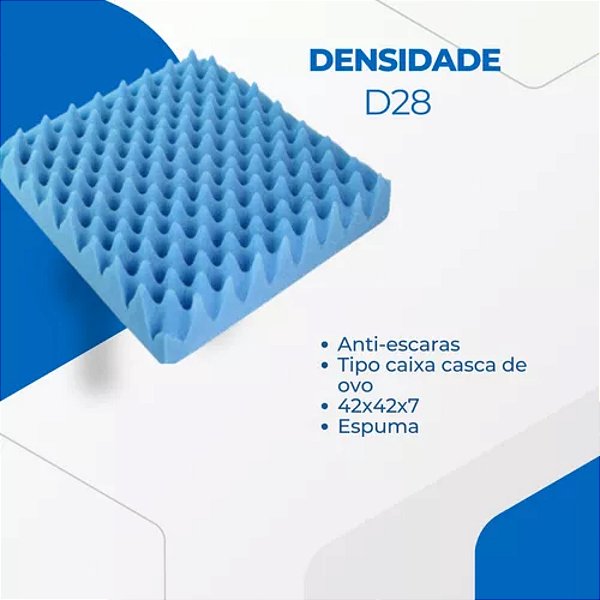 Almofada Piramidal Ortopédica Com Capa Incolor D28 Quality Life