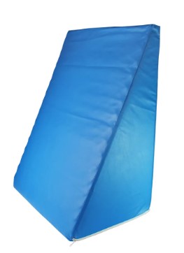 Encosto Triangular Ortopédico Cunha Azul - Blendcare