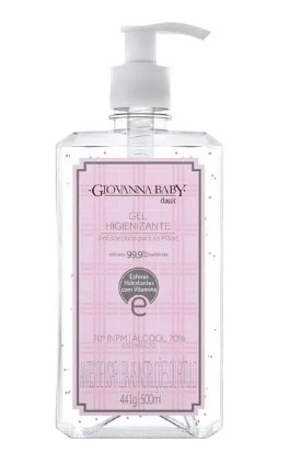 Álcool Gel Giovanna Baby Classic com 500ml