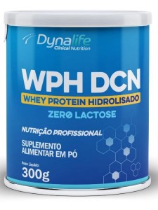 WPH DCN WHEY Protein Hidrolisado Zero Lactose Lata 300g - Dynamic