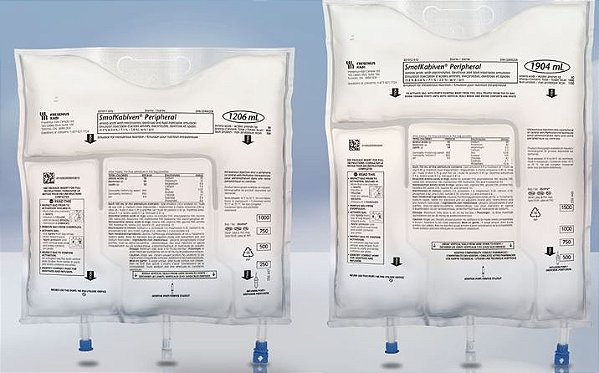 Nutrição Parenteral 800Kcal c/04 1206mL Fresenius Smofkabivem