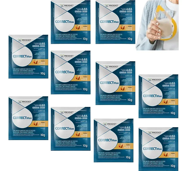 CORRECTMAX  Sachê 10g Com 10 Unidades- Prodiet