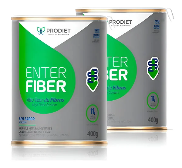 Enterfiber 400g Kit com 2 Latas- Prodiet