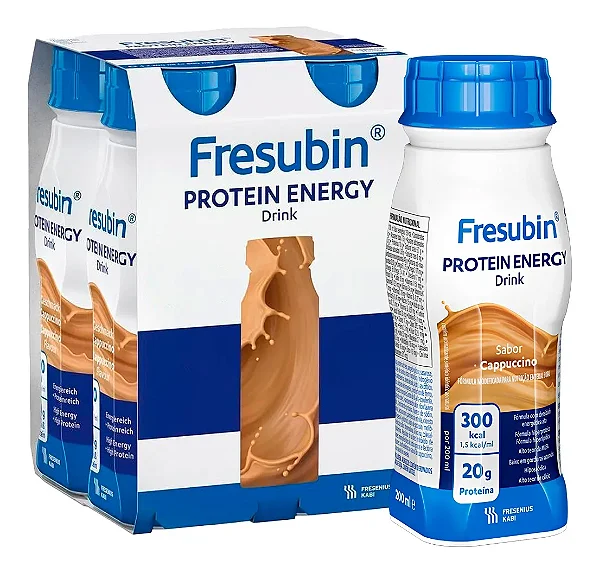 Fresubin Protein Energy Drink Cappuccino Kit Com 4/ 200ml - Fresubin