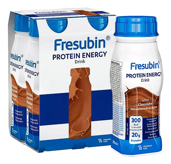 Fresubin Protein Energy Drink Chocolate Kit Com 4 / 200ml - Fresubin
