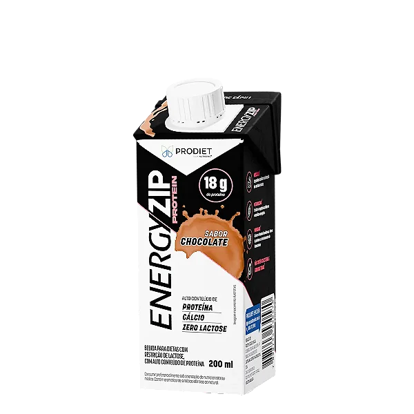ENERGYZIP PROTEIN CHOCOLATE 200ML - PRODIET