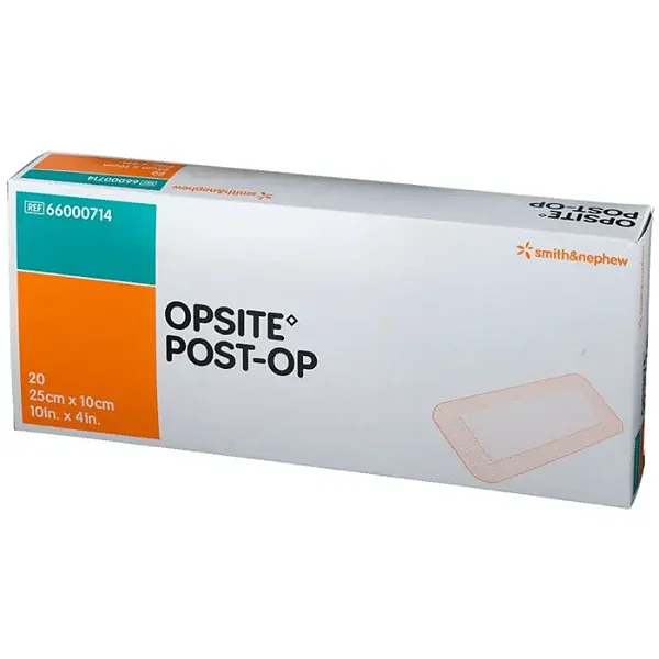 Curativo Estéril Opsite Post op Visible 25X10 cm -CADA UNIDADE - Smith and Nephew