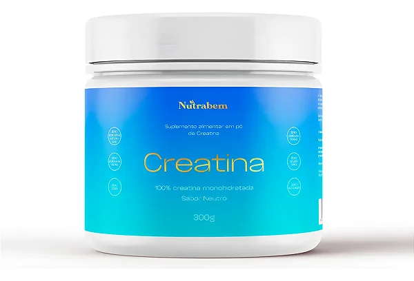 Creatina 300g - Monohidratada NutraBem