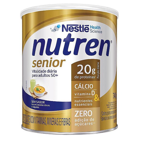 Nutren Senior Pó Sem sabor - 740g