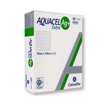 Curativo Aquacel Ag+ Extra 10cm x 10cm Unidade