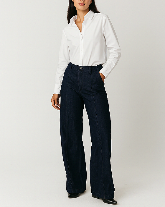Calça jeans Wide Leg