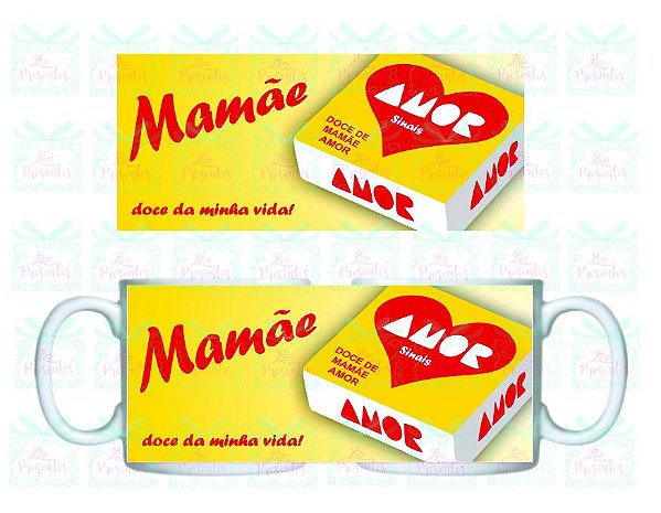 Caneca Dia das Mães