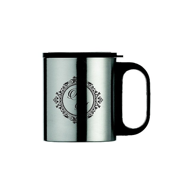 100 caneca metalica cafe 180 ml personalizadas