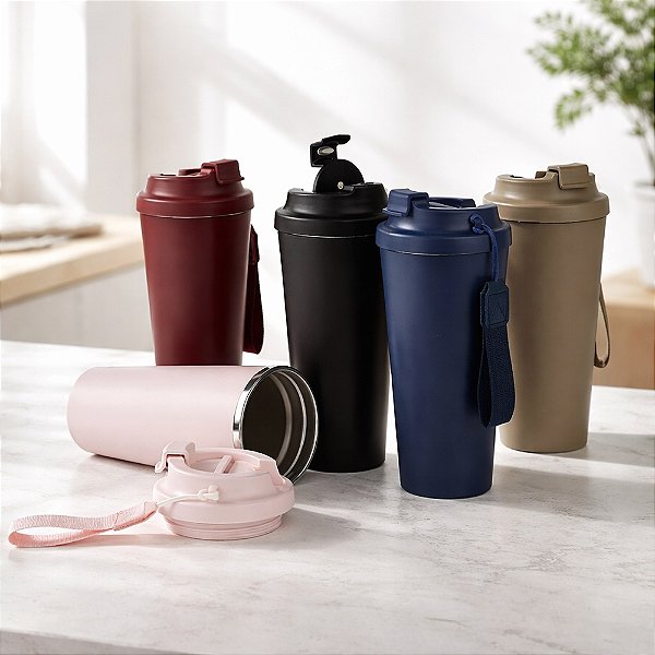 10 Copos Inox 480ml 09197