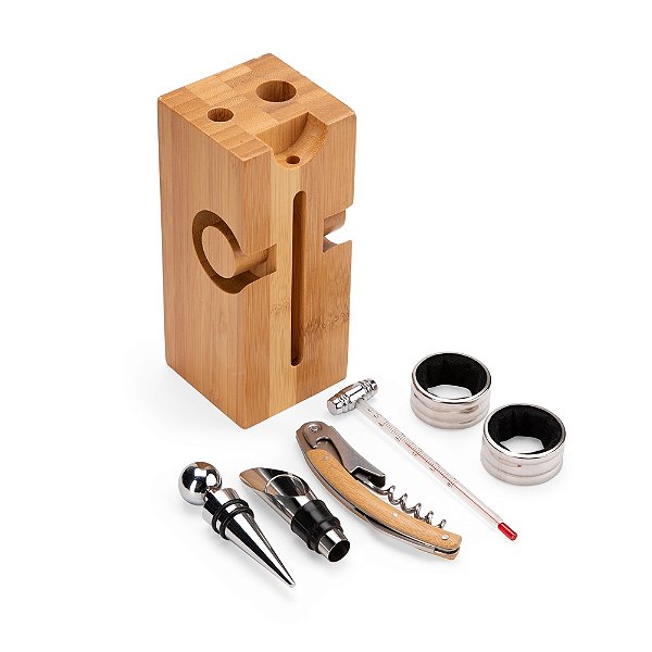 10 Kits Vinho 6 Peças 19117