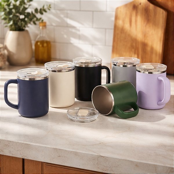 50 Caneca Parede Dupla 450ml 09198