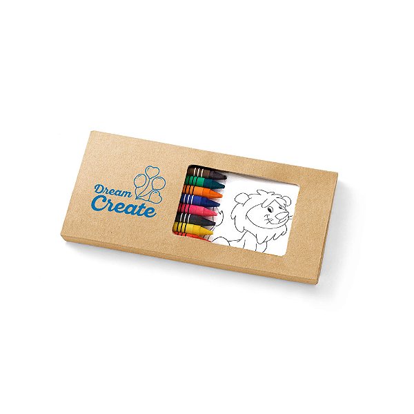 100 Kits para pintar em caixa de cartão 51755
