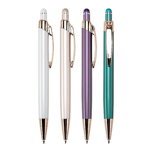 100 Canetas Metal Touch 06076TF